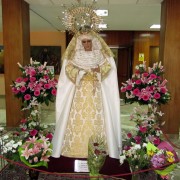 La Virgen de Nuestra Señora de la Fraternidad vuelve de su visita al Hospital San Juan de Dios