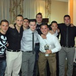 equipo de fútbol sala participante del torneo intercofradías.